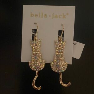 Bella Jack Cat Earrings